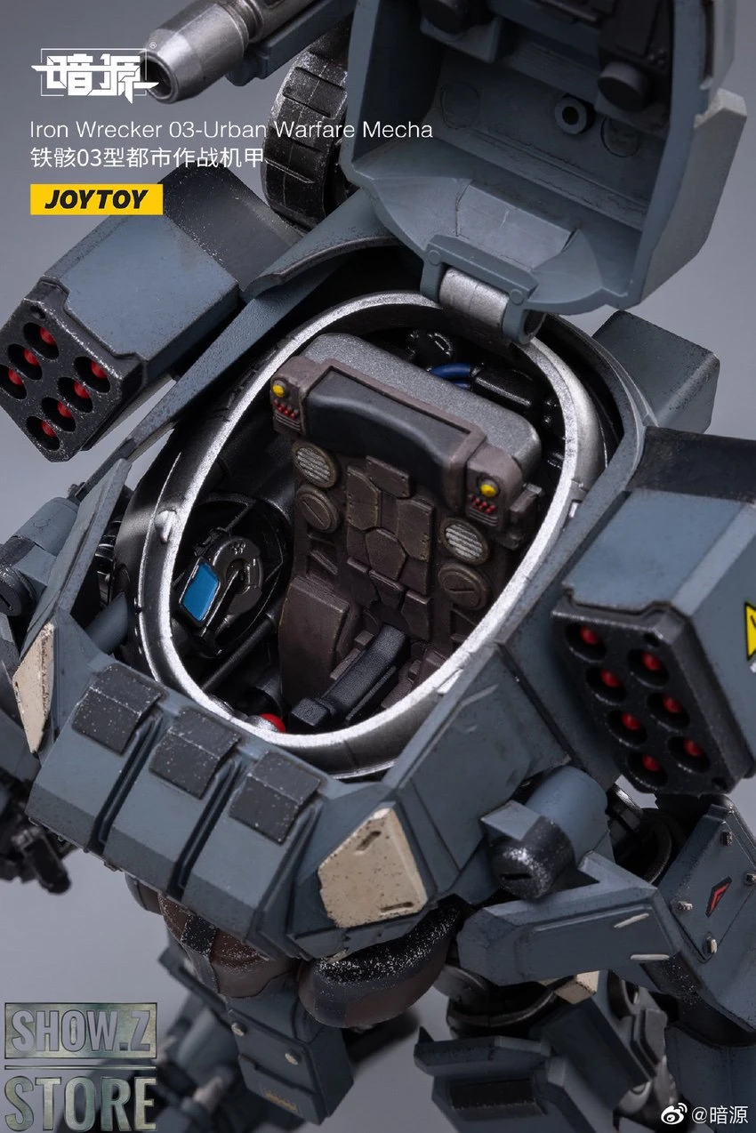 JoyToy Dark Source 1/24 Iron Wrecker 03 Urban Warfare Mecha W/ Pilot 13 JoyToy Dark Source 1/24 Iron Wrecker 03 Urban Warfare Mecha W/ Pilot - Image 13