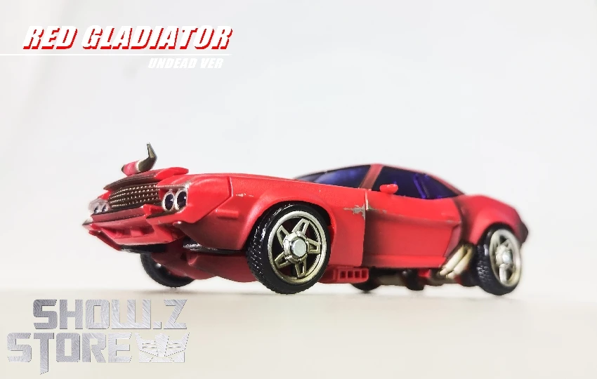 APC Toys Red Gladiator TFP Cliffjumper Zombie Version 2 APC Toys Red Gladiator TFP Cliffjumper Zombie Version - Image 2
