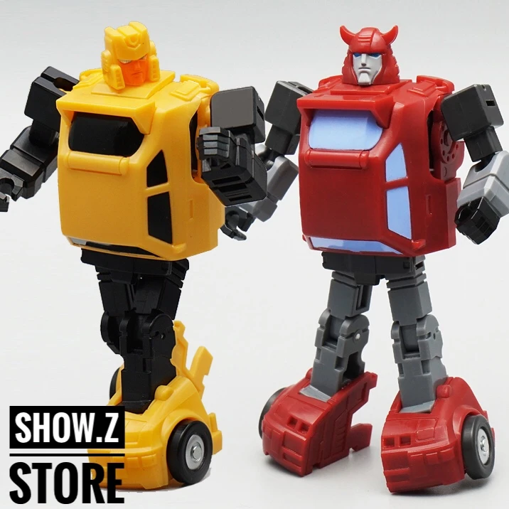 Mech Planet Hot Soldiers HS-15 Cliffjumper & HS-16 Hubcup Set Of 2 1 Mech Planet Hot Soldiers HS-15 Cliffjumper & HS-16 Hubcup Set Of 2