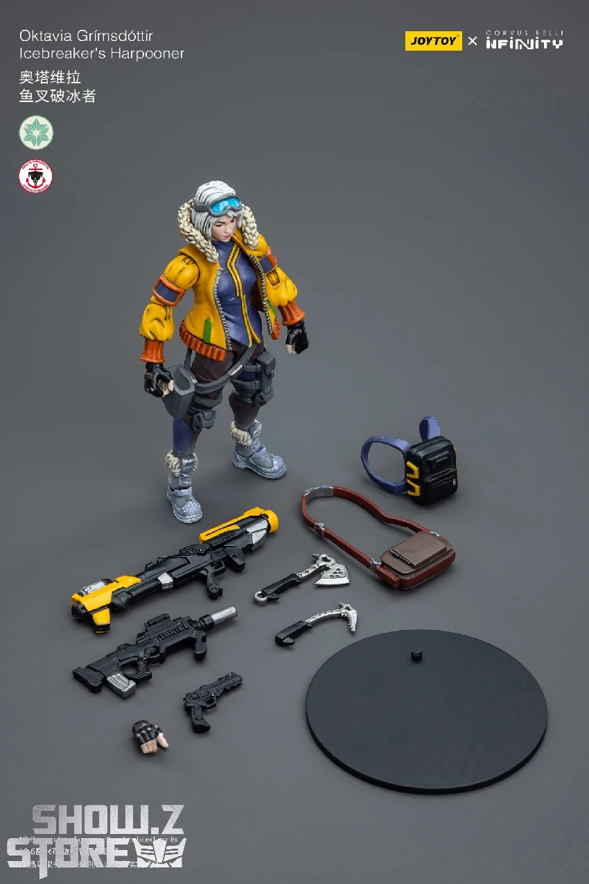 JoyToy Source 1/18 Infinity Lcebreaker's Harpooner Oktavia Grimsdottir 6 JoyToy Source 1/18 Infinity Lcebreaker's Harpooner Oktavia Grimsdottir - Image 6