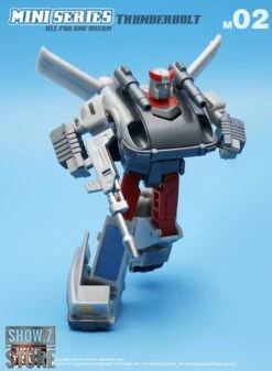 IronTrans M-02 M02 Mini Series Thunderbolt Silverstreak -MECHA REALM STORE b814a72962
