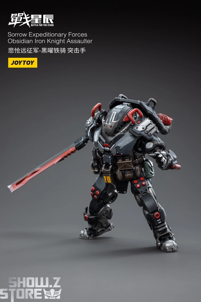 JoyToy Source 1/18 Sorrow Expeditionary Forces Obsidian Iron Knight Assaulter 4 JoyToy Source 1/18 Sorrow Expeditionary Forces Obsidian Iron Knight Assaulter - Image 4