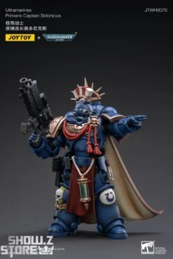 JoyToy Source 1/18 Warhammer 40K Ultramarines Primaris Captain Sidonicus -MECHA REALM STORE b9f0f4a38c