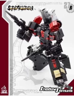 MechFansToys MF-27B Samurai Sixshot Black 15 MechFansToys MF-27B Samurai Sixshot Black -MECHA REALM STORE ba70974b19