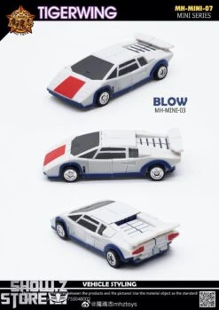 MHZ Toys MINI-07 Tigerwing Menasor Combiner Set Of 5 Oversized Version -MECHA REALM STORE baf08a772b