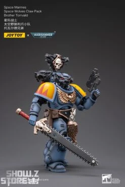 JoyToy Source 1/18 Warhammer 40K Space Wolves Claw Pack Brother Torrvald -MECHA REALM STORE bb2d2c2007
