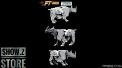 FansToys FT-55B Steeljaw, Ramhorn & Eject Set Of 3 -MECHA REALM STORE bbb532955b