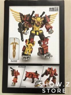 WeiJiang WJ Sky Soarer Headstrong Oversized Iron Rhino Combination Mode POTP Feral Rex Predaking -MECHA REALM STORE bc6779f8cc