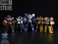 Zeta Toys ZA-07 Bruticon Bruticus Metallic Edition Full Set Of 5 -MECHA REALM STORE bd7c5405fa