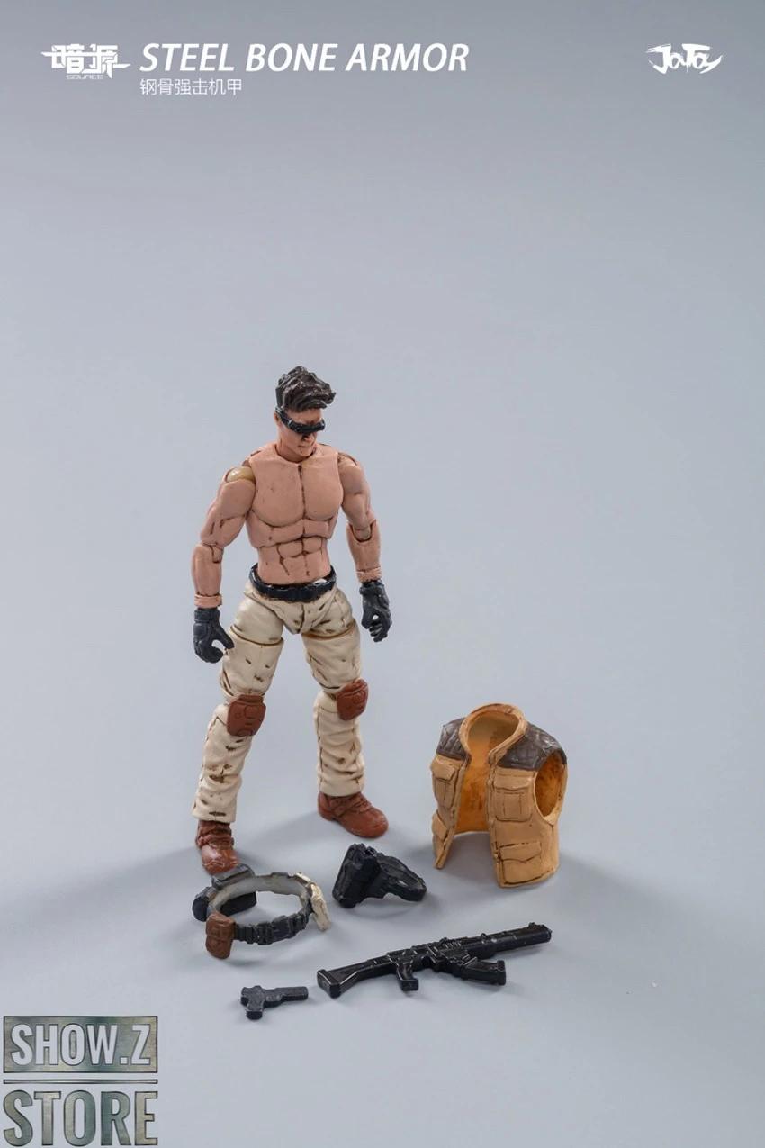 JoyToy Dark Source 1/25 Steel Bone Armour Desert Brown Color W/ Pilot 13 JoyToy Dark Source 1/25 Steel Bone Armour Desert Brown Color W/ Pilot - Image 13