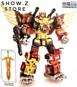 WeiJiang WJ Sky Soarer Headstrong Oversized Iron Rhino Combination Mode POTP Feral Rex Predaking -MECHA REALM STORE beab0d7c2e