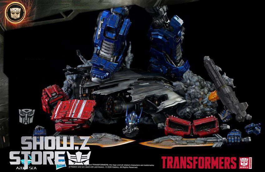 Azure Sea Studios Transformers Licensed Optimus Prime Statue Exclusive Version 11 Azure Sea Studios Transformers Licensed Optimus Prime Statue Exclusive Version - Image 11