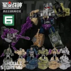Yuexing Tank Alliance Bruticus Full Set Of 6 -MECHA REALM STORE c02fef79e0
