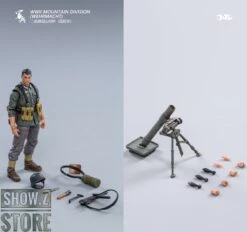 JoyToy Source 1/18 WWII German Wehrmacht Mountain Division Unit Set Of 5 -MECHA REALM STORE c08626da63