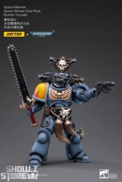 JoyToy Source 1/18 Warhammer 40K Space Wolves Claw Pack Brother Torrvald -MECHA REALM STORE c0a1849da4
