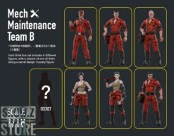 JoyToy Source 1/18 Mech Maintenance Team B Set Of 6 -MECHA REALM STORE c1c3c59cc1