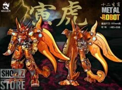 GDJJKR Metal Robot The Chinese Zodiac Yin Tiger -MECHA REALM STORE c3064a0587
