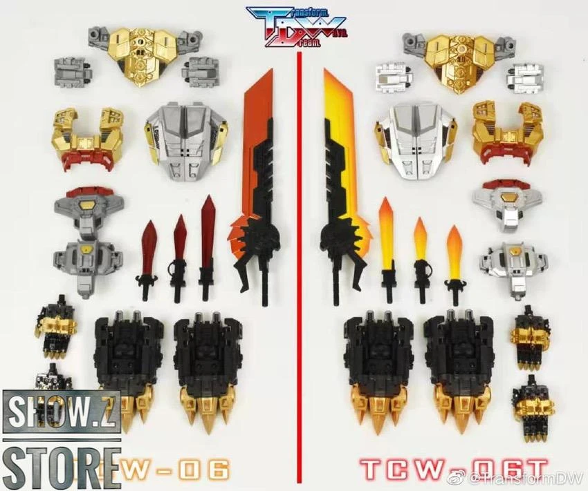 Transform Dream Wave TCW-06T POTP Volcanicus Upgrade Kit Metallic Version 4 Transform Dream Wave TCW-06T POTP Volcanicus Upgrade Kit Metallic Version - Image 4