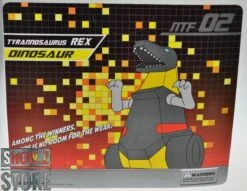 NTF NTF-02 Tyrannorsaur Grimlock & NTF-03 Triceratops Slag Set Of 2 -MECHA REALM STORE c54f2ef962