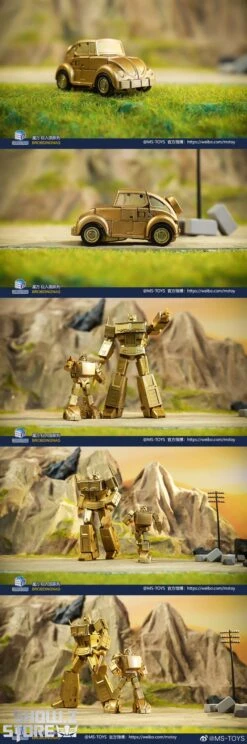 Magic Square MS-B21G Intelligence Officer Bumblebee Gold Version -MECHA REALM STORE c7c18dd686