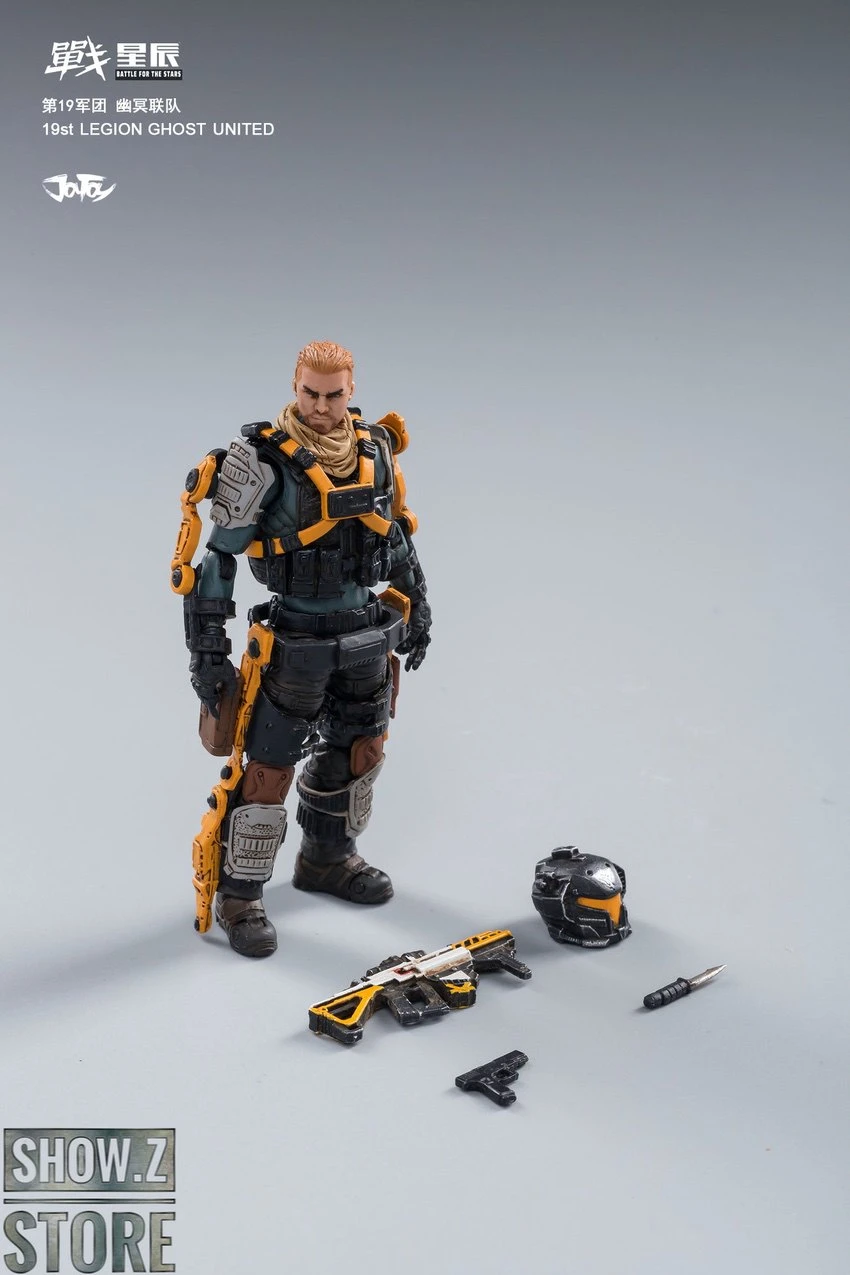 JoyToy Source 1/18 19st Ghost United Legion & Grice Anna Set Of 4 17 JoyToy Source 1/18 19st Ghost United Legion & Grice Anna Set Of 4 - Image 17