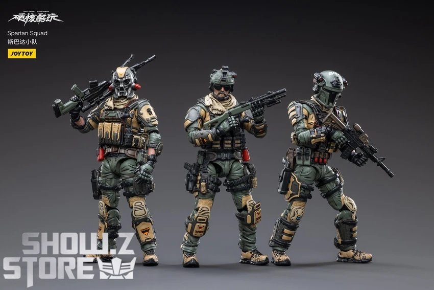 JoyToy Source 1/18 Spartan Squad Soldiers Set Of 3 4 JoyToy Source 1/18 Spartan Squad Soldiers Set Of 3 - Image 4