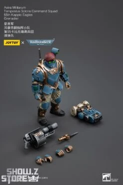 JoyToy Source 1/18 Warhammer 40K Astra Militarum Tempestus Scions Command Squad 55th Kappic Eagles Grenadier -MECHA REALM STORE ca19e668fa