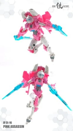 IronFactory IF-EX16 Pink Assassin Arcee -MECHA REALM STORE ca40dbd1cf