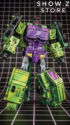 Toyworld TW TW-C07A TWC07A Constructor Devastator Cel Cell Shaded Standard Version Set Of 6 -MECHA REALM STORE cb3ee5908a