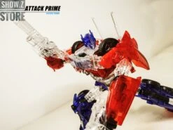 APC Toys APC-001 Attack Prime TFP Optimus Prime Clear Version W/ Black Wheels -MECHA REALM STORE cbba76503c