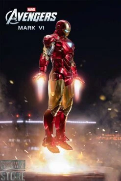 ZT Toys Marvel Licensed 1/10 Iron Man Mark 6 W/ LED -MECHA REALM STORE ccbc61114d