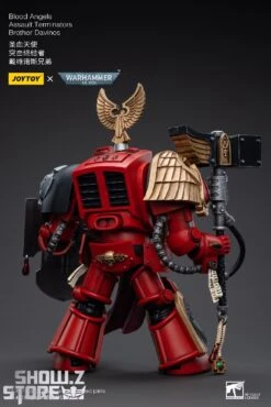 JoyToy Source 1/18 Warhammer 40K Blood Angels Assault Terminators Brother Davinos -MECHA REALM STORE cd1c268adf