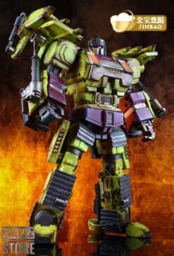 Jinbao Oversized Devastator Battle Damaged Version Full Set Of 6 Gravity Builder -MECHA REALM STORE cd7a9d9edd