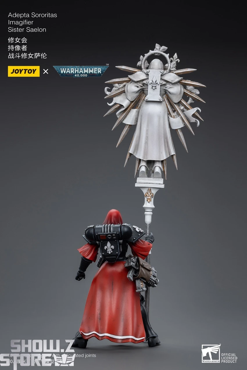 JoyToy Source 1/18 Warhammer 40K Adepta Sororitas Lmagifier Sister Saelon 3 JoyToy Source 1/18 Warhammer 40K Adepta Sororitas Lmagifier Sister Saelon - Image 3