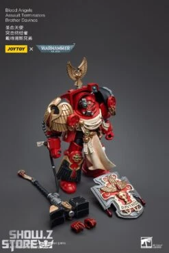 JoyToy Source 1/18 Warhammer 40K Blood Angels Assault Terminators Brother Davinos -MECHA REALM STORE ce4a12e81f