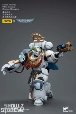 JoyToy Source 1/18 Warhammer 40K Space Marines White Consuls Captain Messinius -MECHA REALM STORE cfb9c9df94