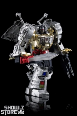4th Party MP-08 King Grimlock Reximus Prime Oversized Stainless Steel Color Version -MECHA REALM STORE d2f2983c88
