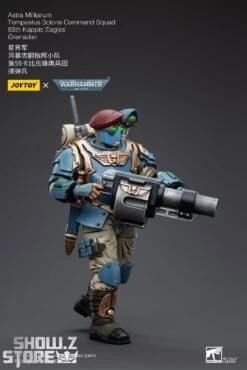 JoyToy Source 1/18 Warhammer 40K Astra Militarum Tempestus Scions Command Squad 55th Kappic Eagles Grenadier -MECHA REALM STORE d4e336420c