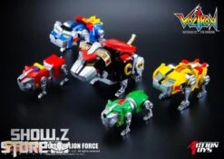 Action Toys Voltron Defender Of The Universe ES Gokin Voltron Lion Force -MECHA REALM STORE d5669113a5