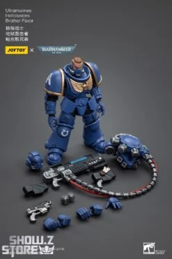 JoyToy Source 1/18 Warhammer 40K Ultramarines Hellblasters Brother Paxor -MECHA REALM STORE d621e5fd89