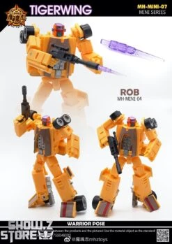 MHZ Toys MINI-07 Tigerwing Menasor Combiner Set Of 5 Oversized Version -MECHA REALM STORE d6dbe7f3b7