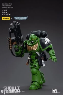 JoyToy Source 1/18 Warhammer 40K Salamanders Intercessors Brother Tol'vak -MECHA REALM STORE d75a083f30