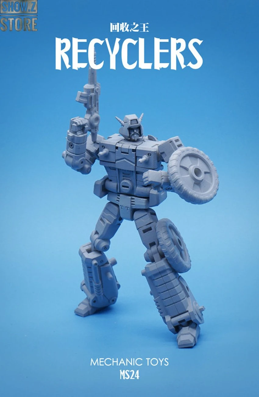 MechFansToys Mechanic Studio MS-24 Garbage Man Wreck-Gar 20 MechFansToys Mechanic Studio MS-24 Garbage Man Wreck-Gar - Image 20