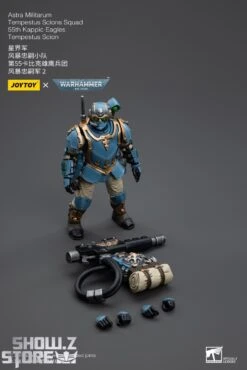 JoyToy Source 1/18 Warhammer 40K Astra Militarum Tempestus Scions Squad 55th Kappic Eagles Tempestor Scion 2 -MECHA REALM STORE d8c5f0e9f3