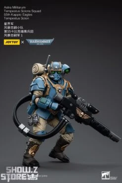 JoyToy Source 1/18 Warhammer 40K Astra Militarum Tempestus Scions Squad 55th Kappic Eagles Tempestor Scion 1 -MECHA REALM STORE d8f244819d