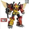 WeiJiang Wei Jiang WJ Complete Set Of 5 Sky Soarer Rampage Oversized Combination Mode POTP Feral Rex Predaking -MECHA REALM STORE db8807ed4d