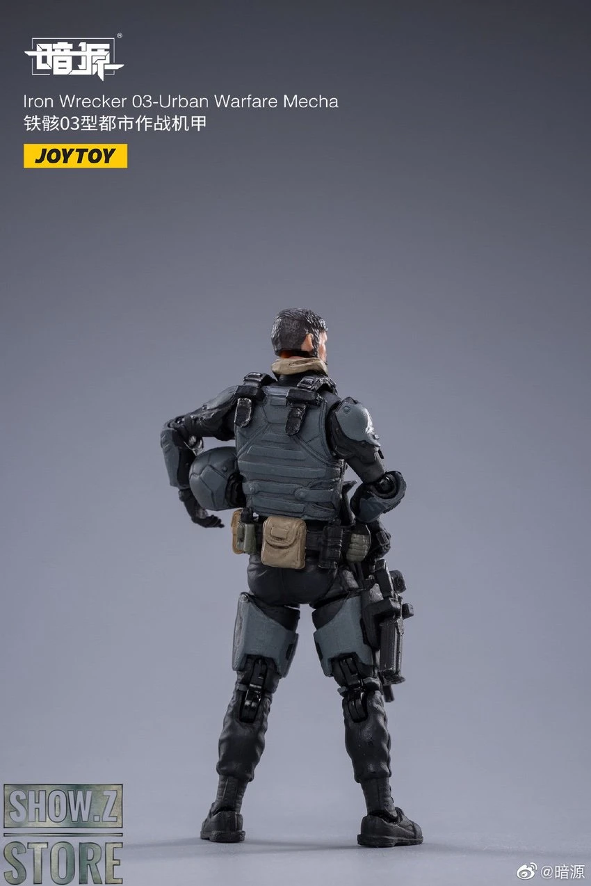JoyToy Dark Source 1/24 Iron Wrecker 03 Urban Warfare Mecha W/ Pilot 12 JoyToy Dark Source 1/24 Iron Wrecker 03 Urban Warfare Mecha W/ Pilot - Image 12