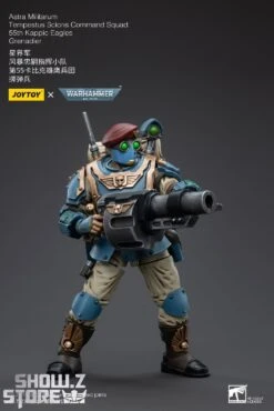 JoyToy Source 1/18 Warhammer 40K Astra Militarum Tempestus Scions Command Squad 55th Kappic Eagles Grenadier -MECHA REALM STORE dd30e5c3c8