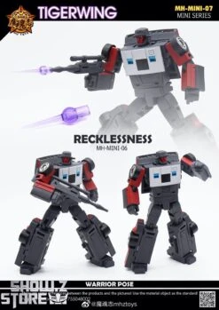 MHZ Toys MINI-07 Tigerwing Menasor Combiner Set Of 5 Oversized Version -MECHA REALM STORE de01f5298a