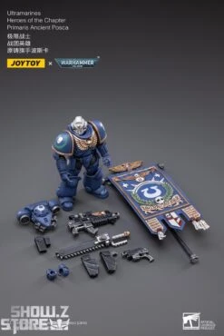 JoyToy Source 1/18 Warhammer 40K Ultramarines Heroes Of The Chapter Primaris Ancient Posca -MECHA REALM STORE de8e1422a2
